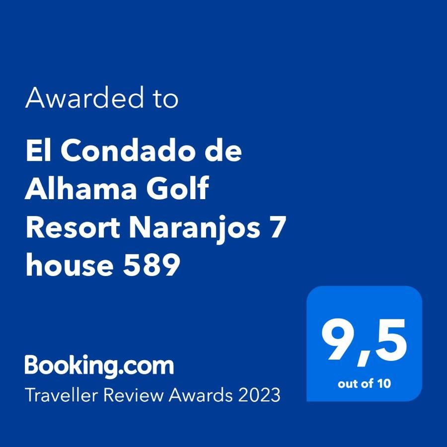 El Condado De Alhama Golf Resort Naranjos 7 House 589 アルアマ・デ・ムルシア エクステリア 写真